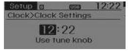 clock Settings