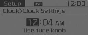 Clock Settings