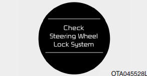 Check steering wheel Lock System
